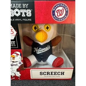 MLB Washington Nationals 5" Screech Handmade by Robots Vinyl Figure